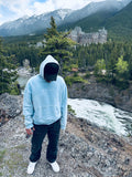 NZ Washed Blue Modèle 2 Hoodie